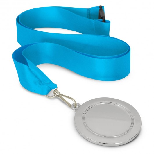 Light Blue Promotional Medals